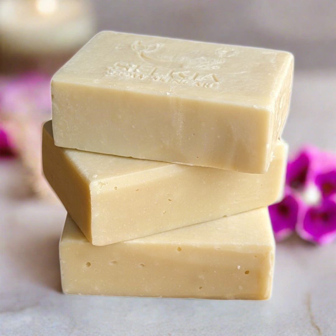 natural rice bran soap