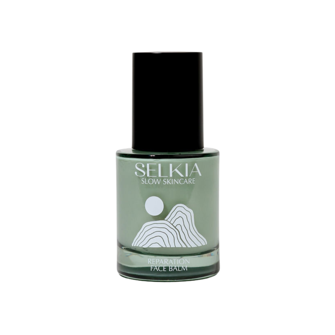 Australian made Selkia natural refillable barrier repair face cream product front view