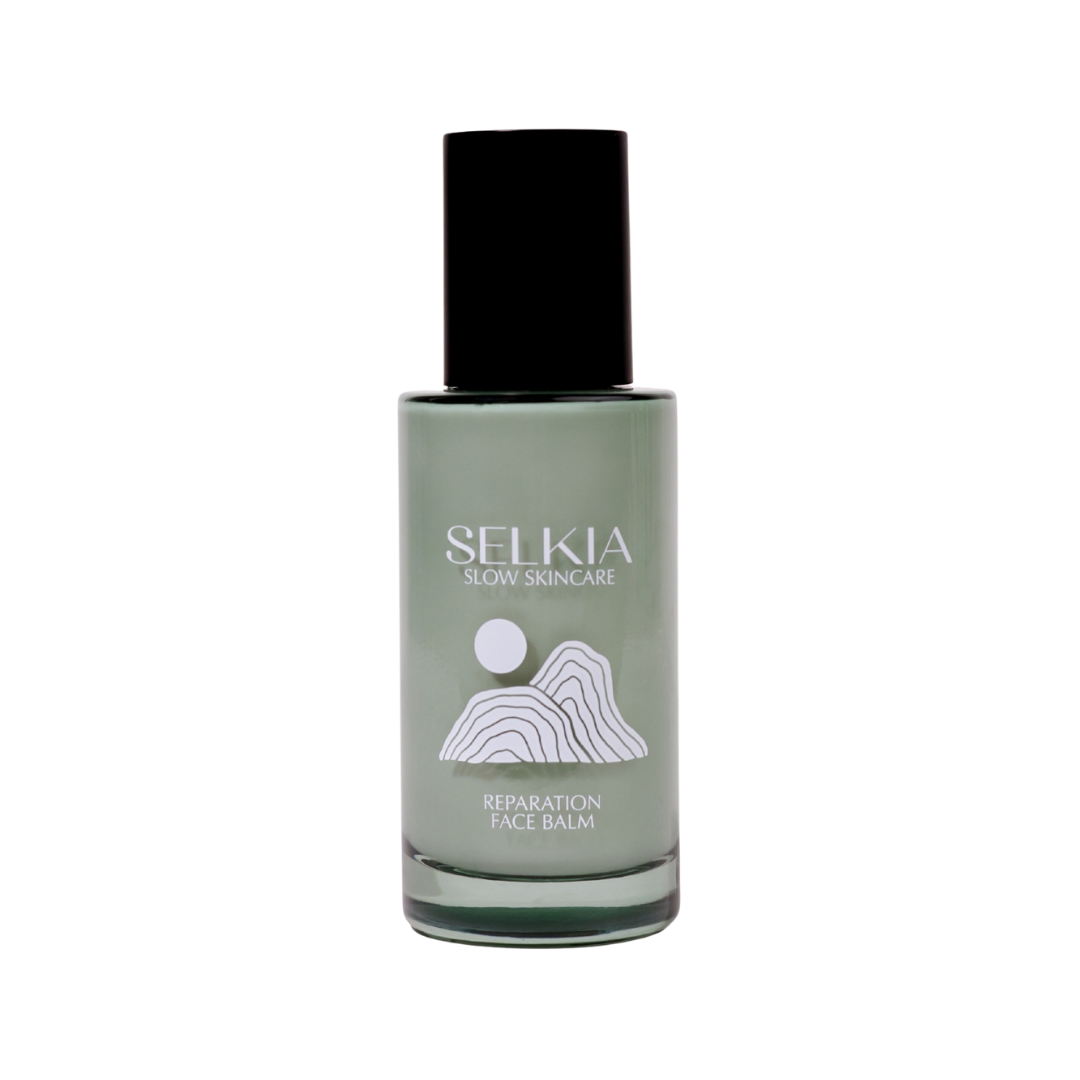 Australian made Selkia natural refillable face cream moisturiser product front view