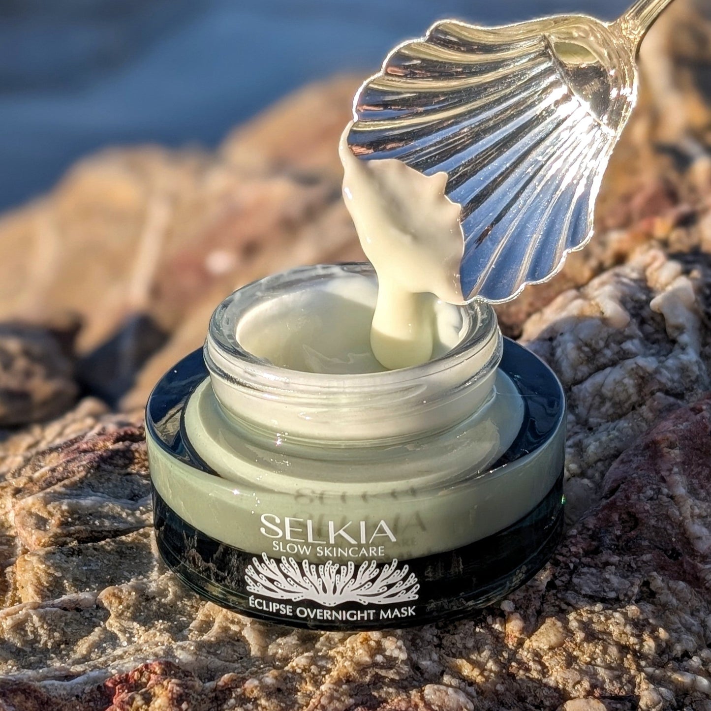 close up for the face mask texture