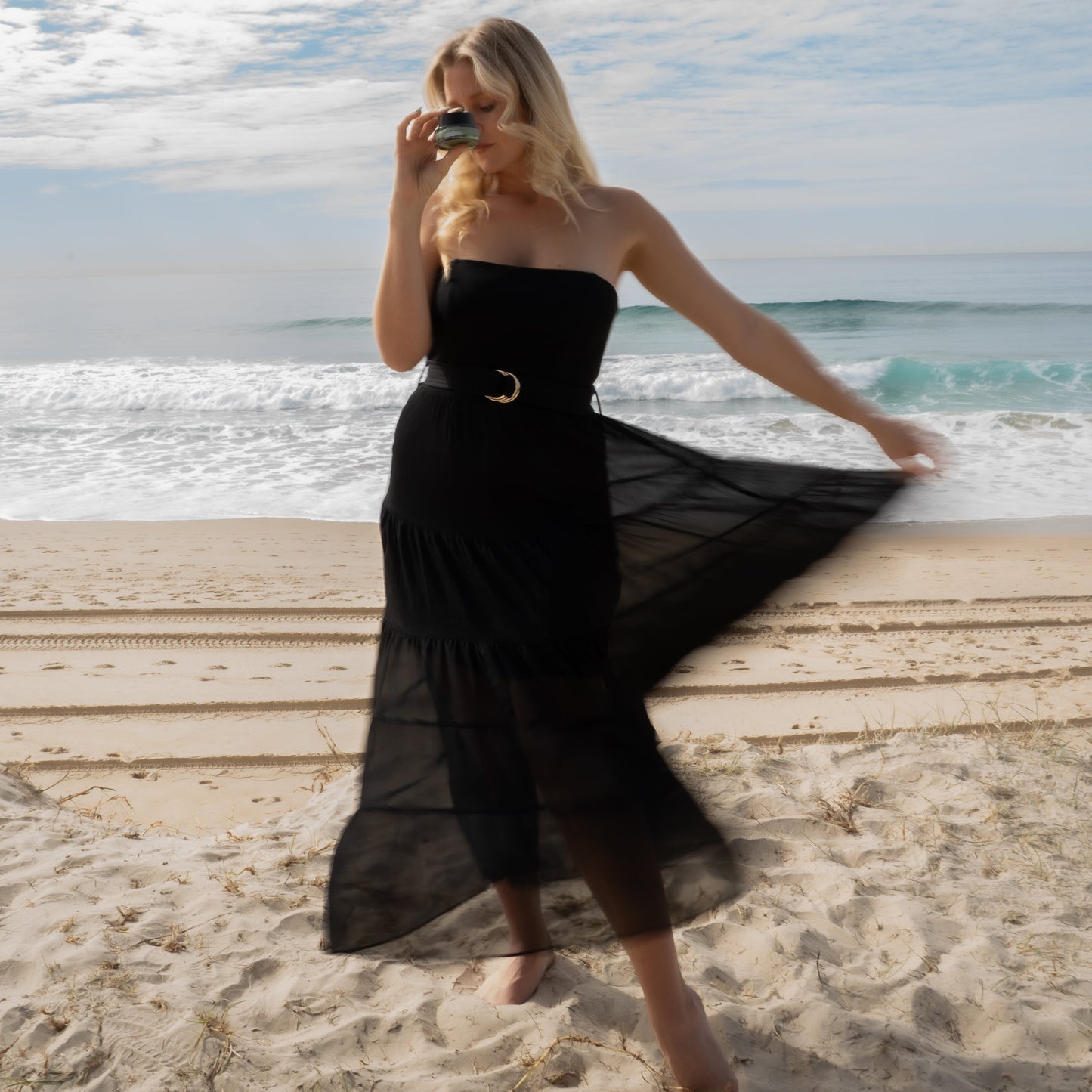 beautiful mermaid on the beach