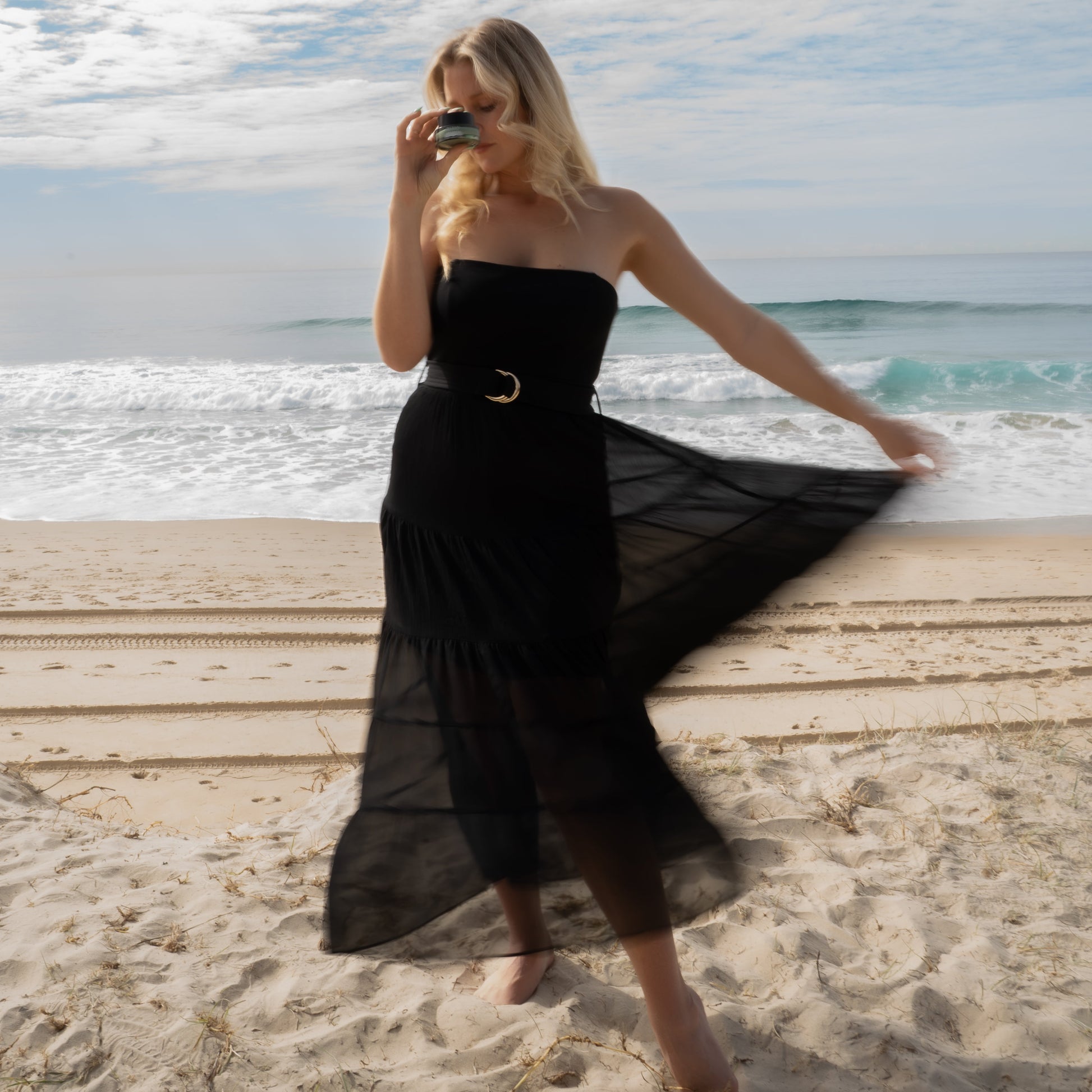 beautiful mermaid on the beach